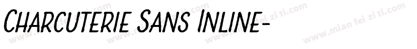 Charcuterie Sans Inline字体转换